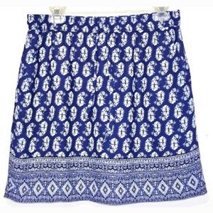 Lucy & Laurel Paisley Skirt with Pockets!